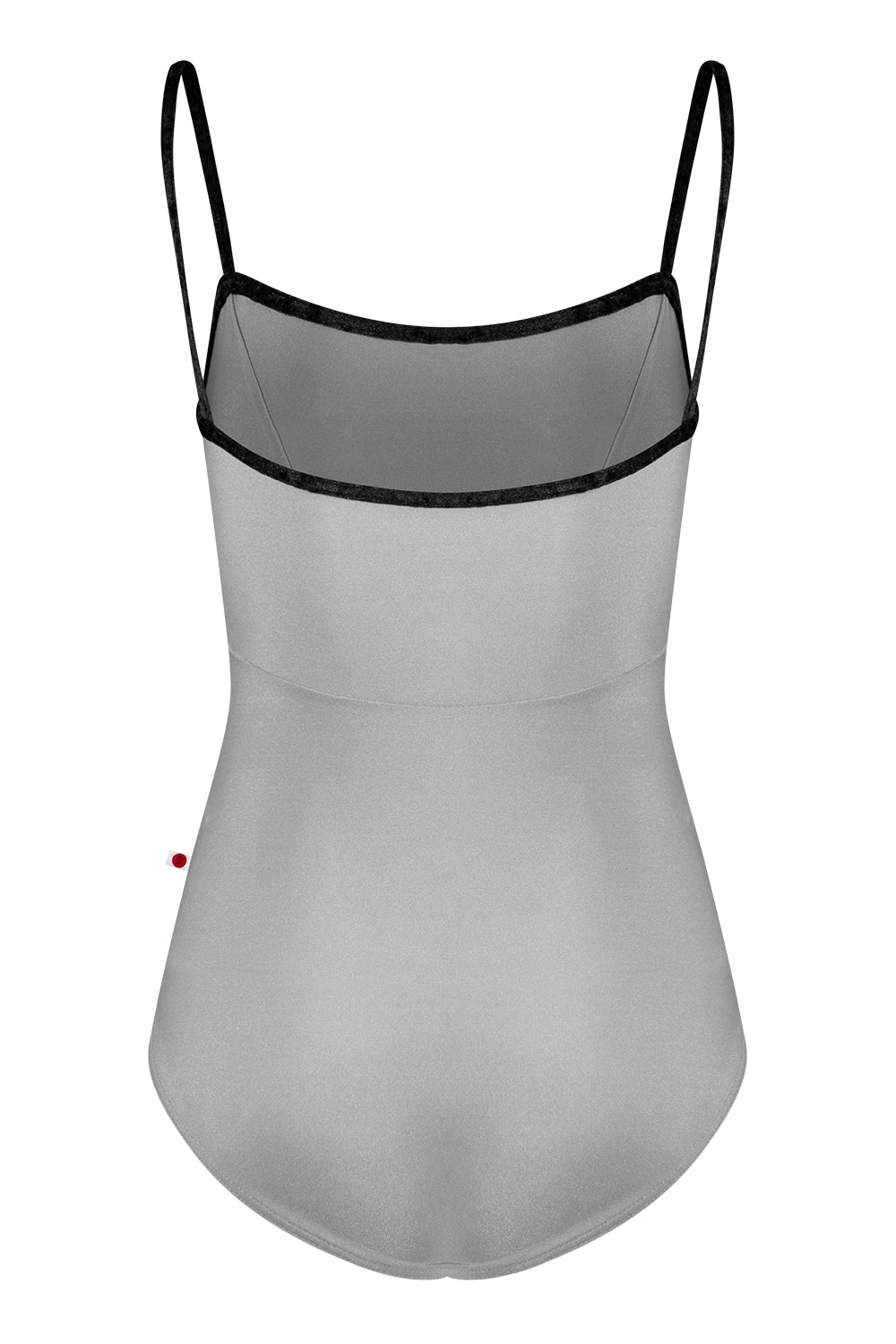 Denise leotard in N-Sterling body & top color with CV-Black trim color