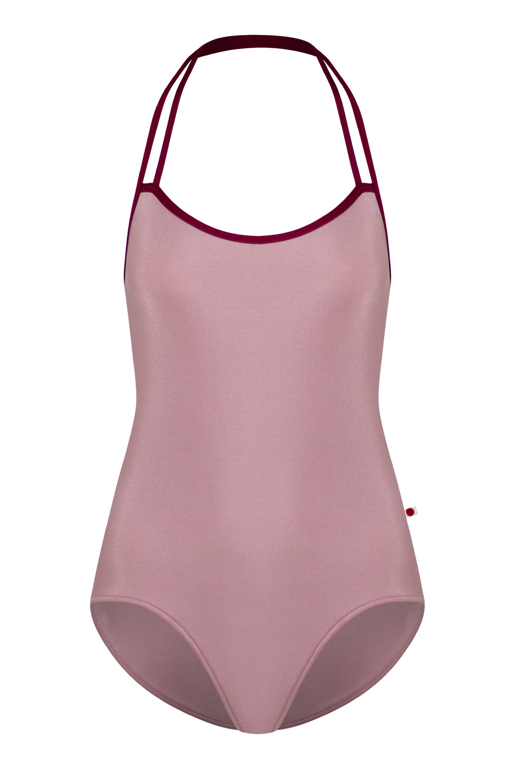 Lena leotard in N-Magic body color with N-Burgundy trim color