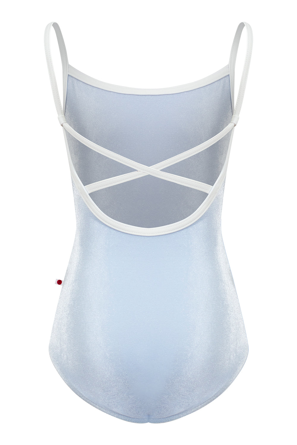 Kids Daniela leotard in V-Serenade body color with T-White trim color