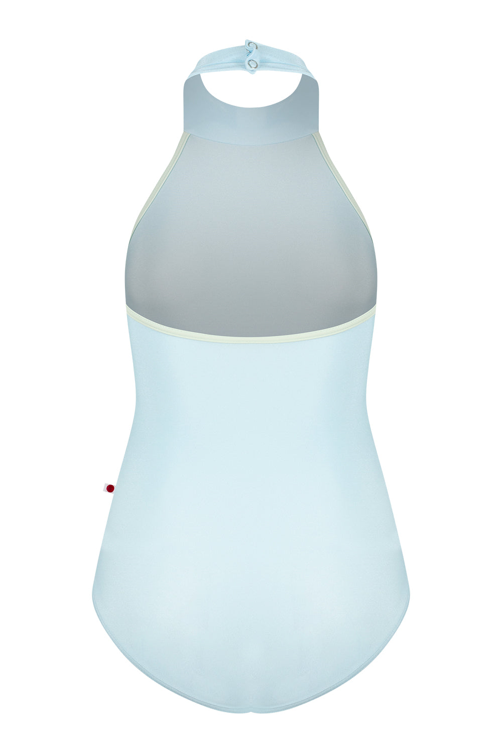 Sarah leotard in N-Mirror body color with T-Pistachio trim color