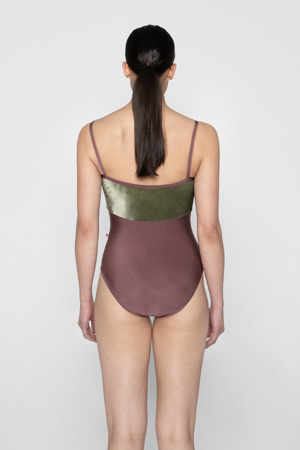 Denise leotard in N-Phoenix body & trim color with V-Safari top color