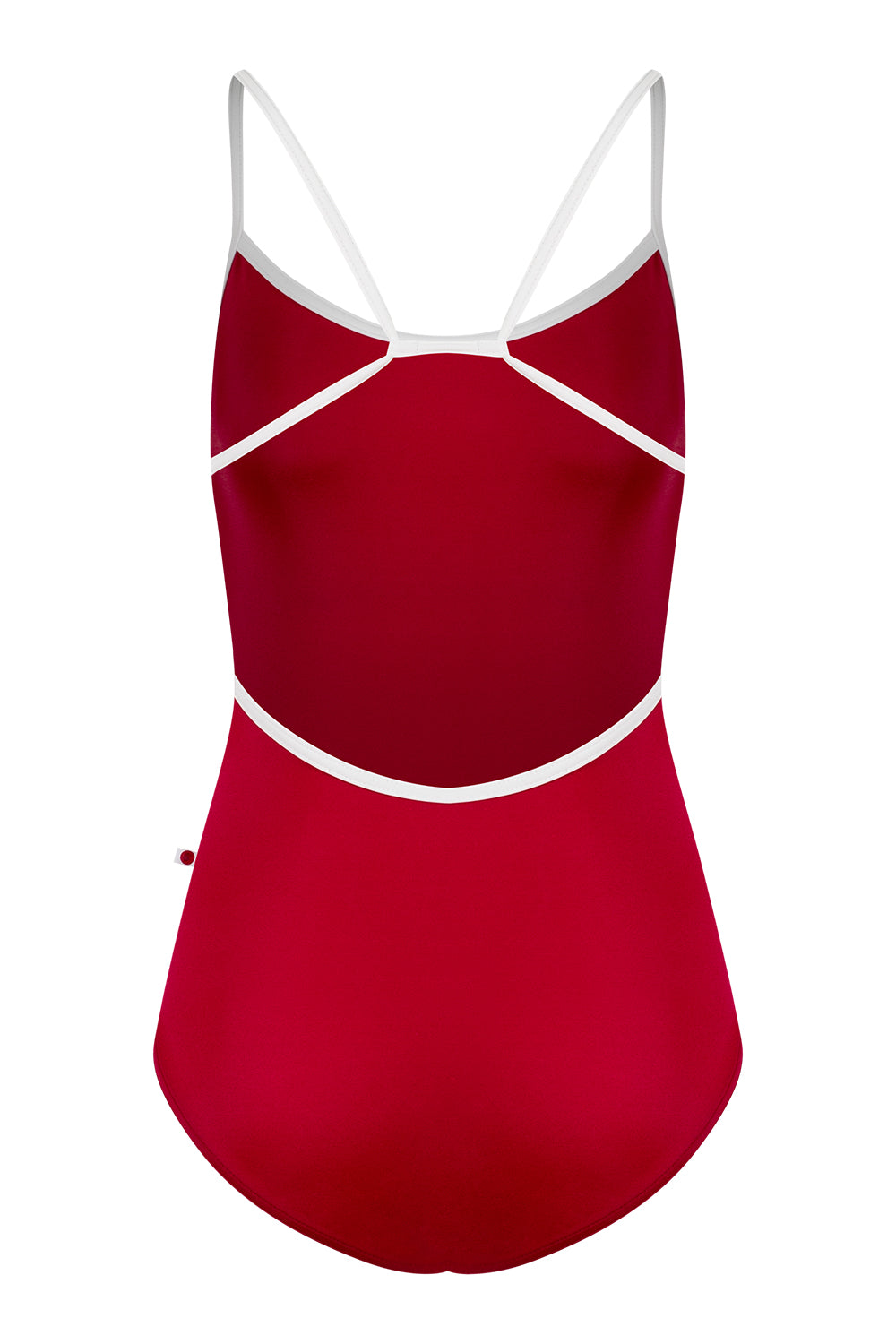 Nadja leotard in T-Babylon body color with T-White trim color