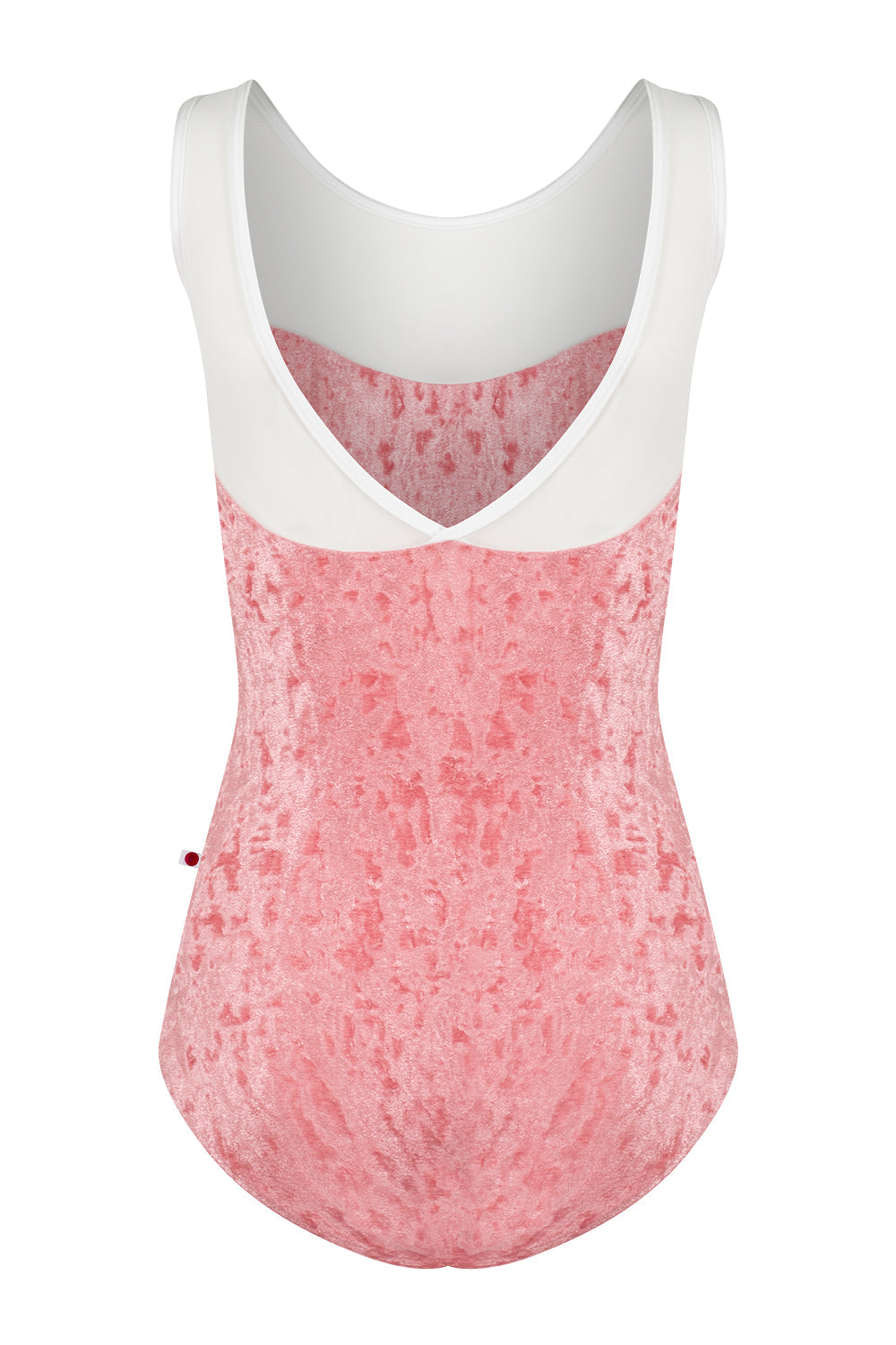 Jane leotard in CV-Romance body color with Mesh White top color and N-White trim color