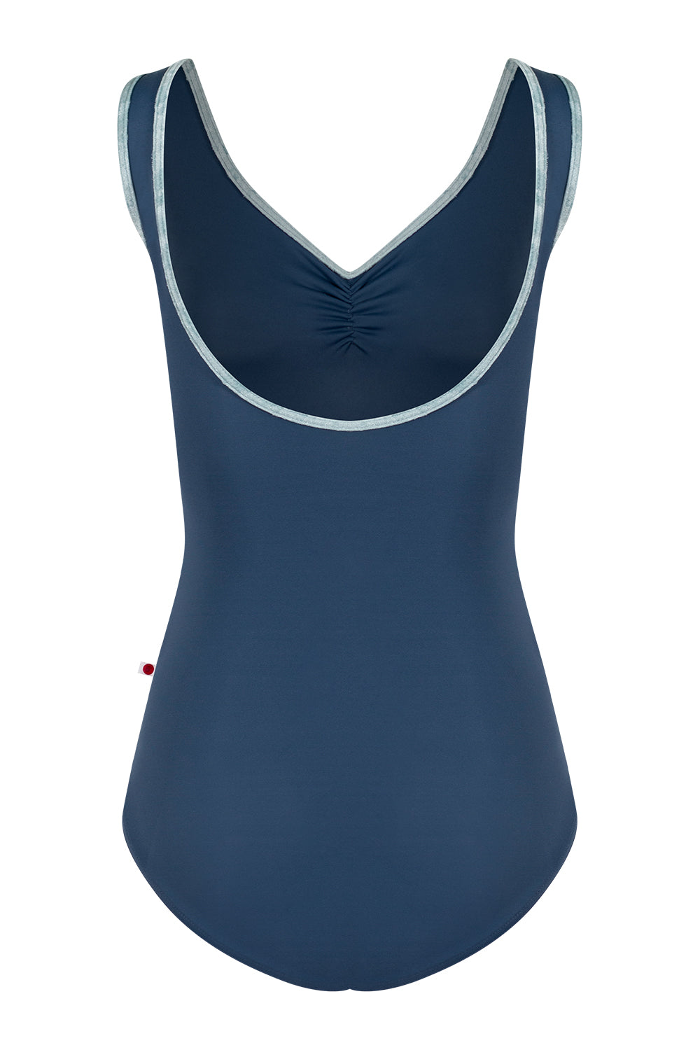 Anna Pinch leotard in T-Storm body color with CV-Ice trim color