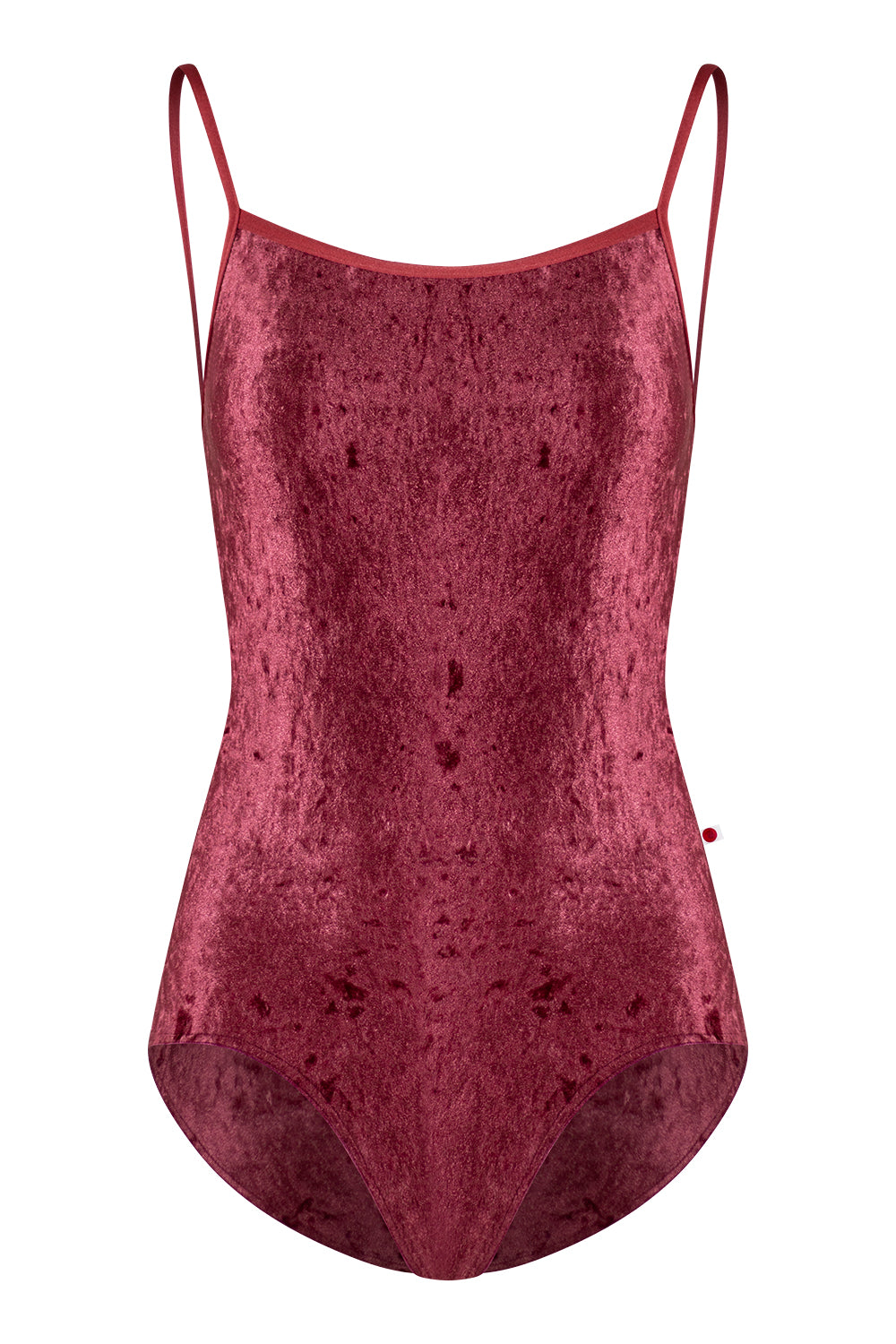 Daniela leotard in CV-Garnet body color with N-Fox trim color