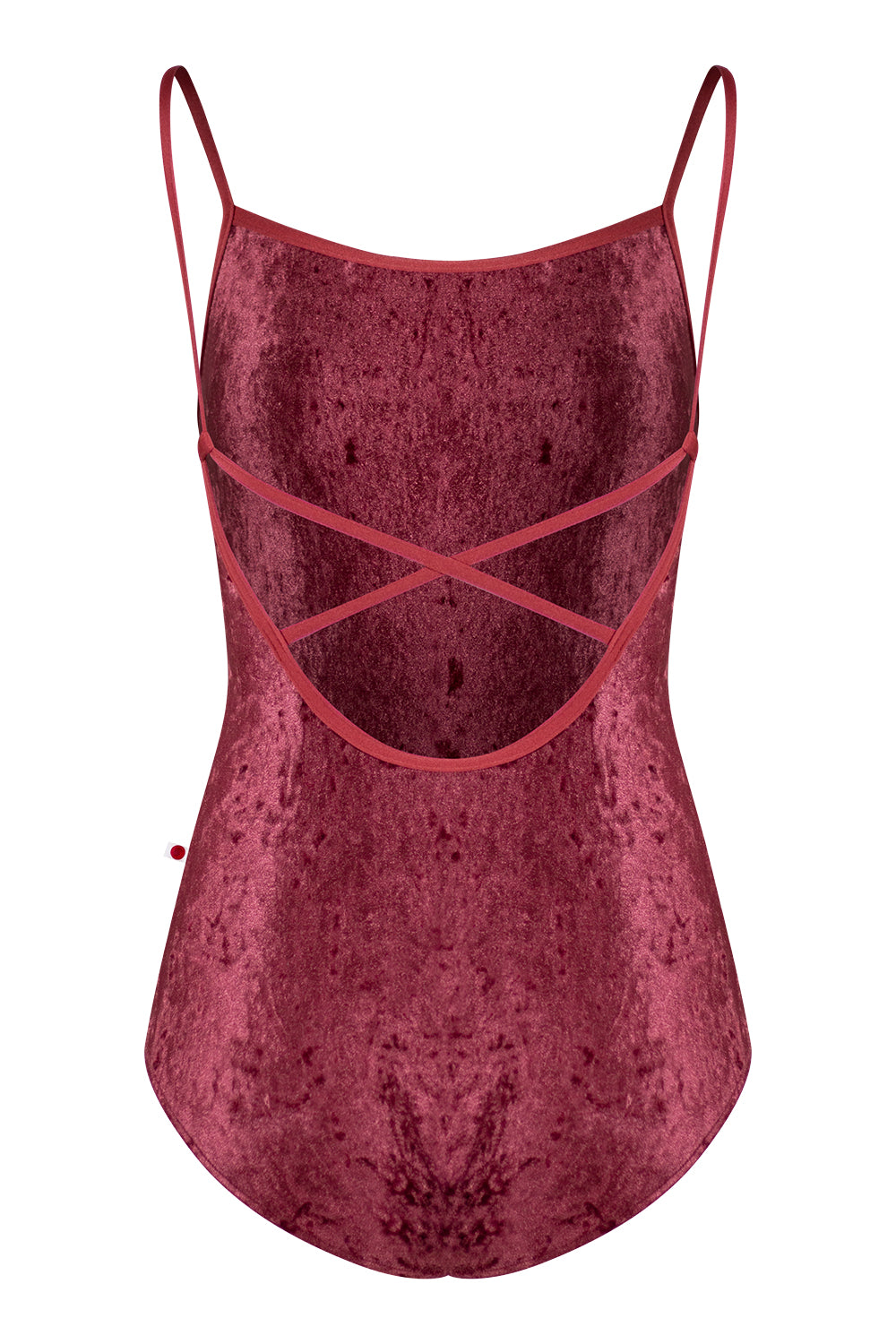 Daniela leotard in CV-Garnet body color with N-Fox trim color