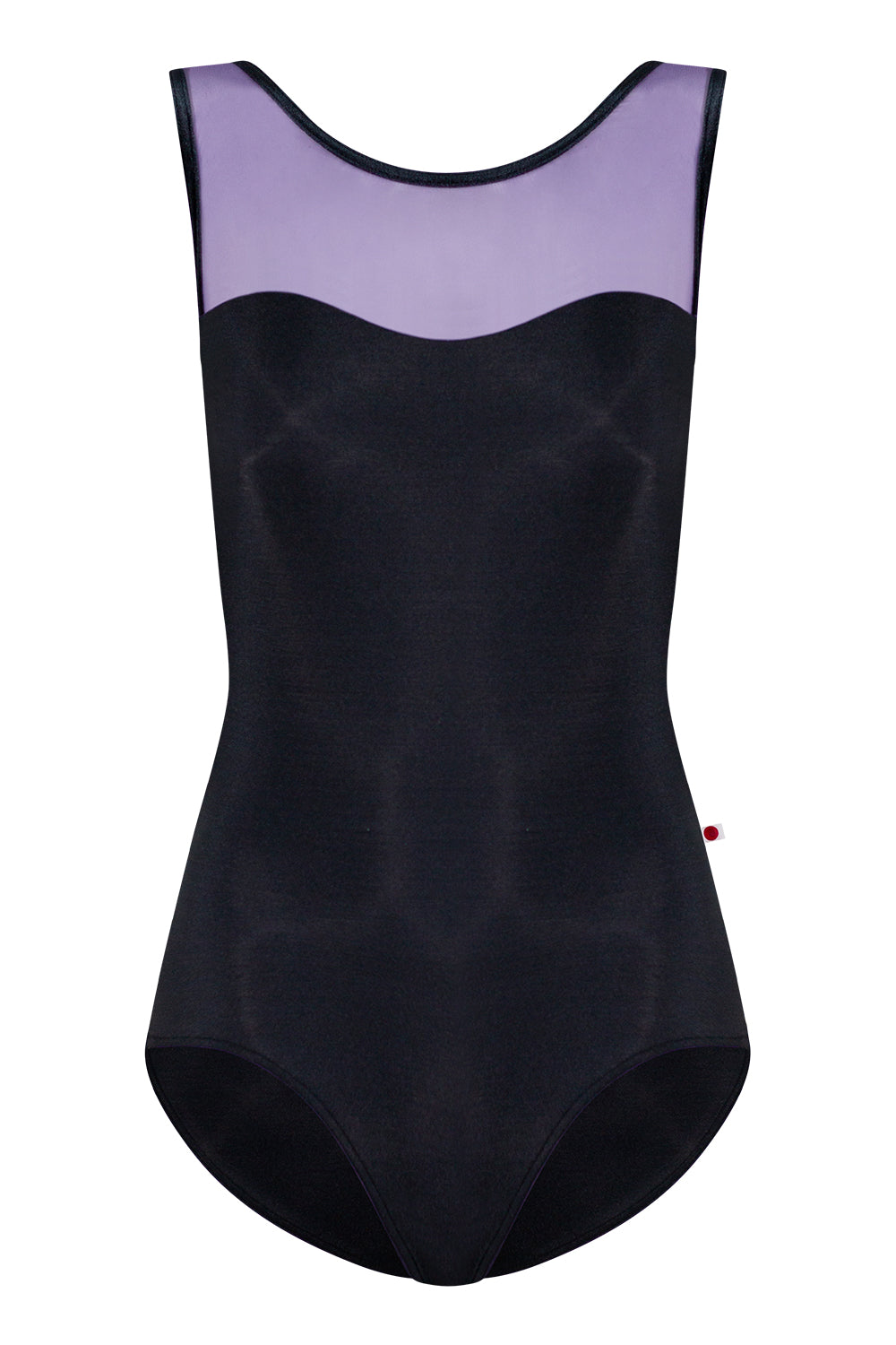 Jane leotard in N-Black body color with Mesh Fortune top color and V-Black trim color