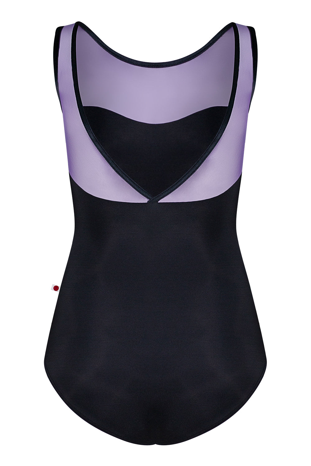 Jane leotard in N-Black body color with Mesh Fortune top color and V-Black trim color