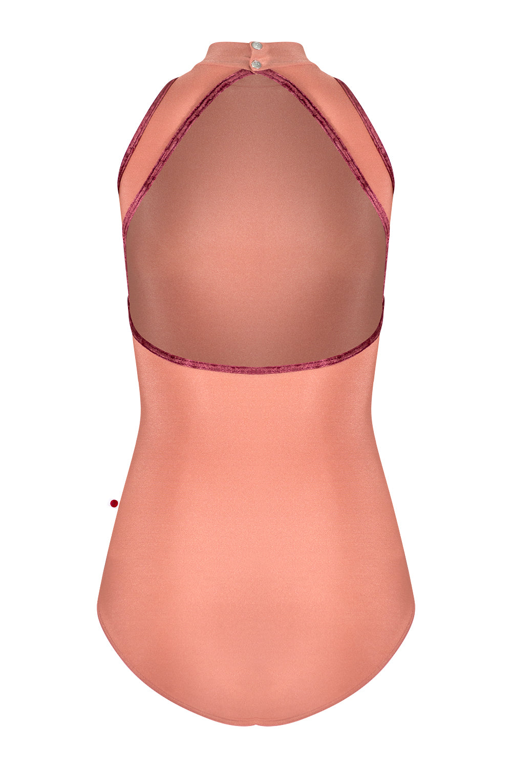 Noe leotard in N-Rosewood body color with CV-Garnet trim color