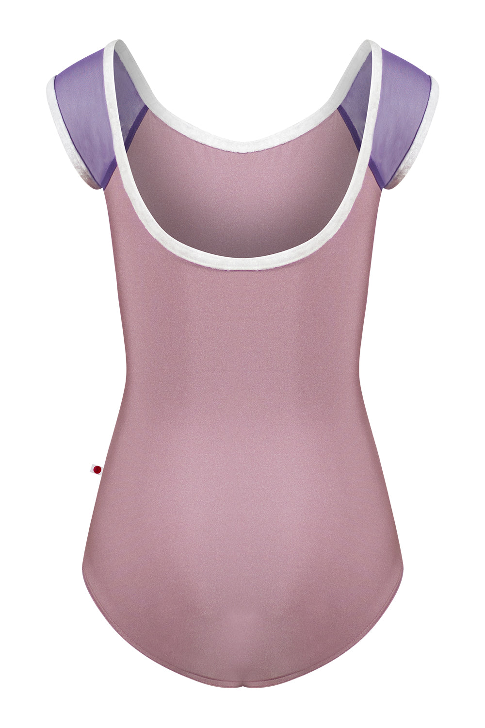 Kids Wendy  leotard in N-Magic body color with Mesh Fortune top color and CV-Angelic trim color