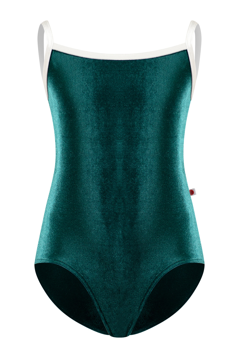 Kids Daniela leotard in V-Orbit body color with V-White trim color