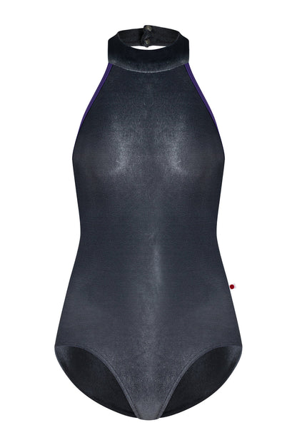 Sarah leotard in V-Steel body color with T-Myth trim color