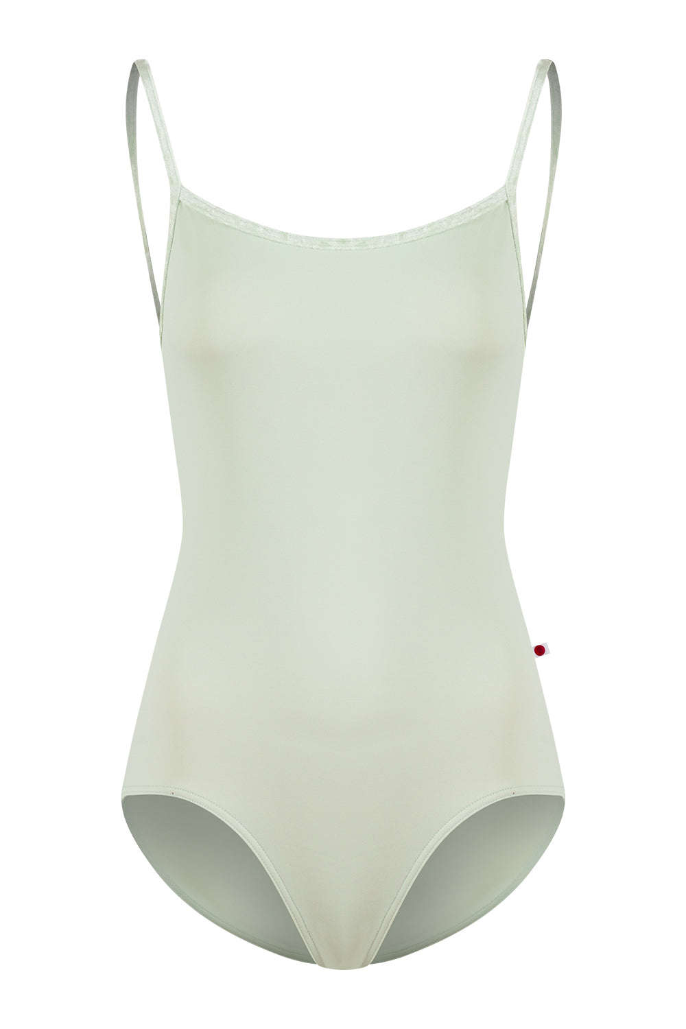 Marisa leotard in T-Pistachio body color with CV-Pistachio trim color