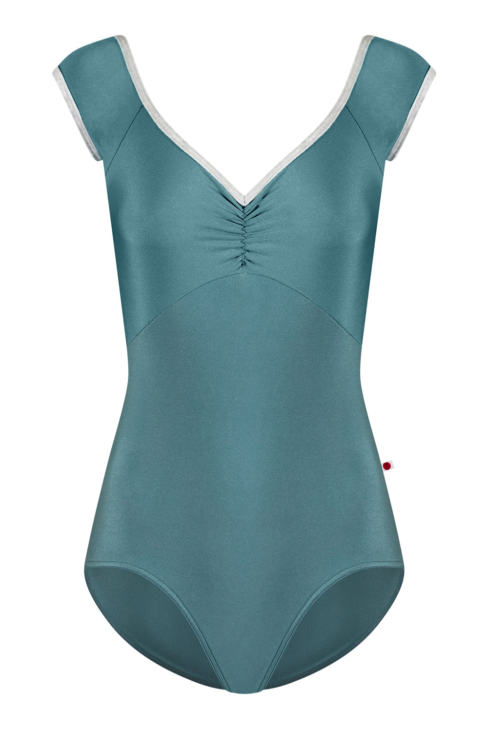 Elli leotard in N-Frost body and Top color with CV-Silver trim color