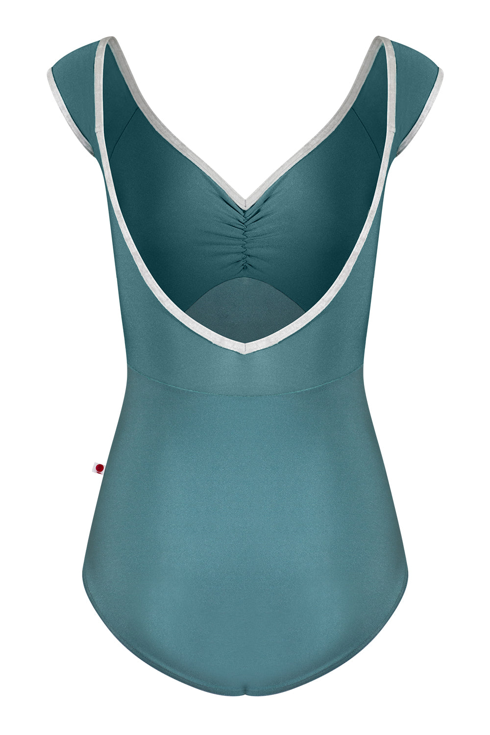 Elli leotard in N-Frost body and Top color with CV-Silver trim color