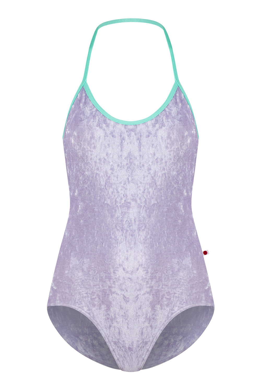 Kate leotard in CV-Angelic body color with N-Sea trim color