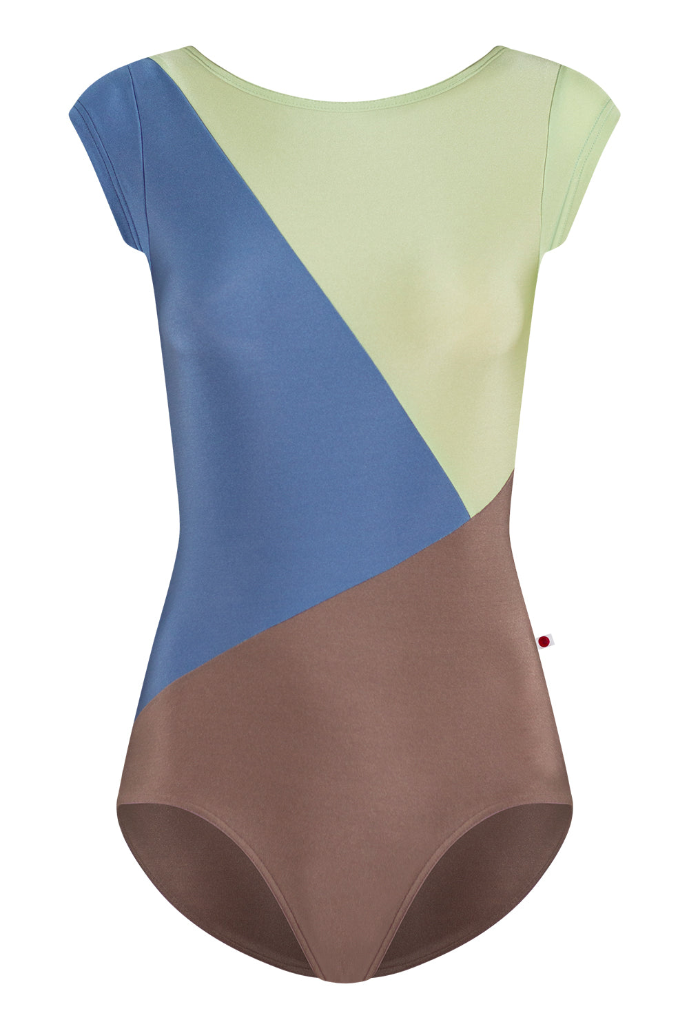 Linear leotard in N-Star bottom color with N-Arctic and N-Ginko top colors