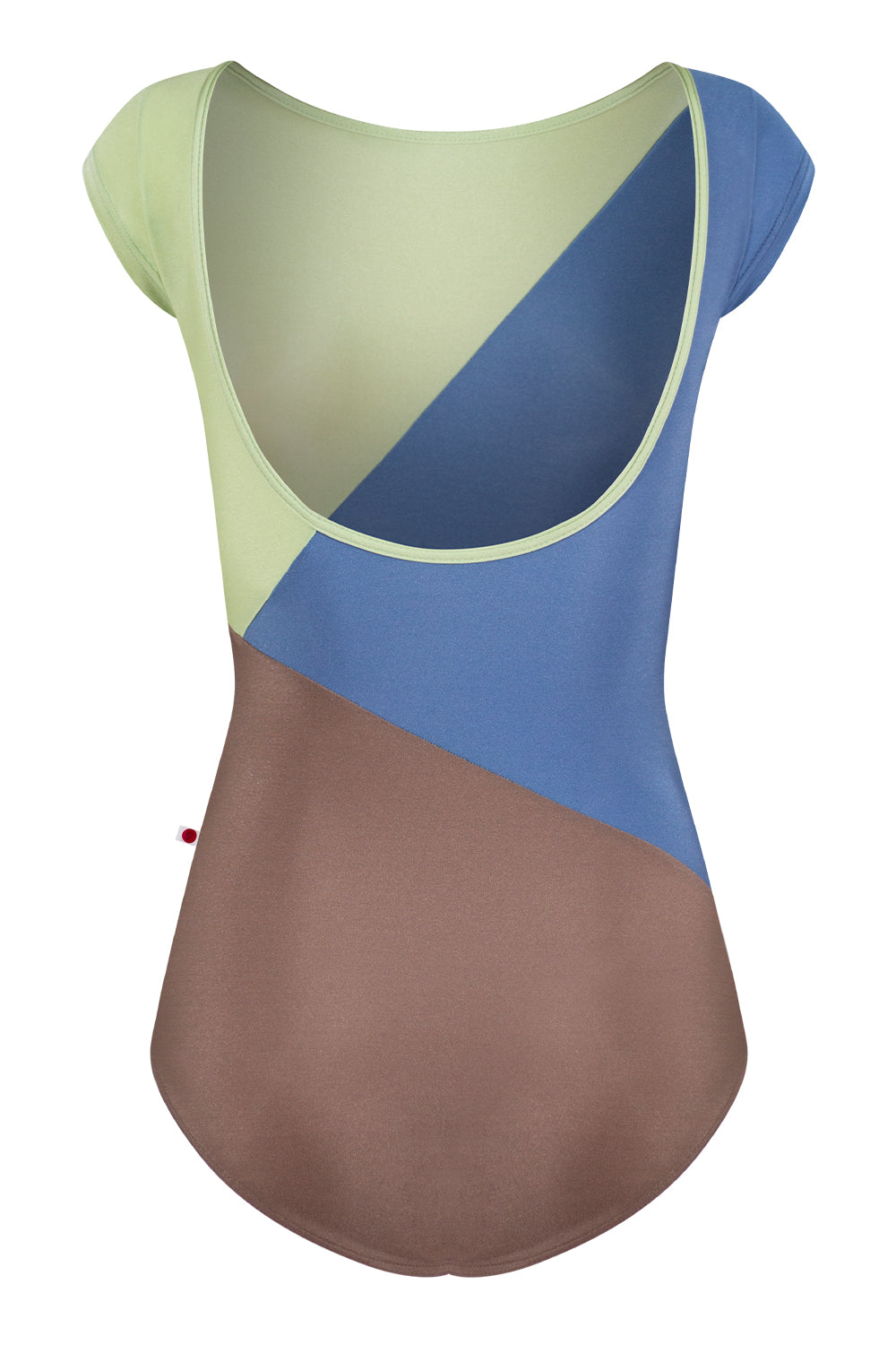 Linear leotard in N-Star bottom color with N-Arctic and N-Ginko top colors