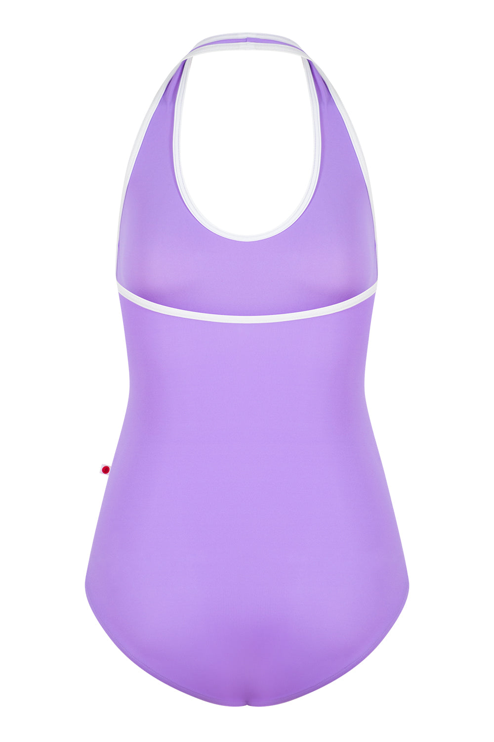 Jaione leotard in T-Iris body color with T-White trim color