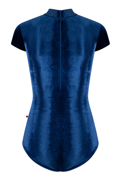 Kumiko leotard in V-Pisces body & trim color