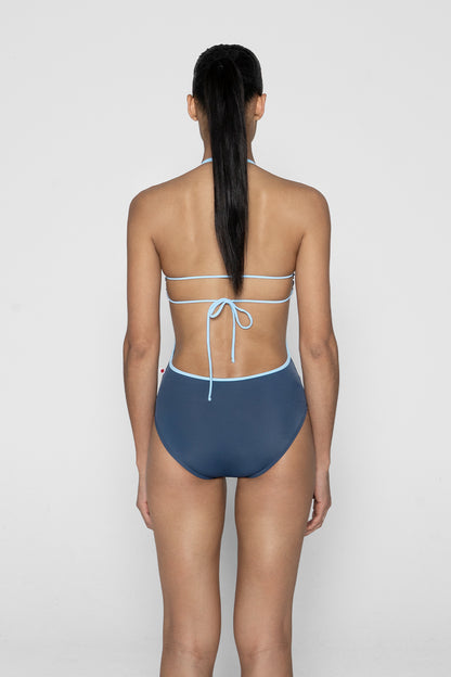 Kate leotard in T-Storm body color with T-Pool trim color