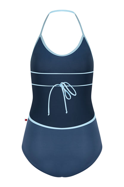 Kate leotard in T-Storm body color with T-Pool trim color