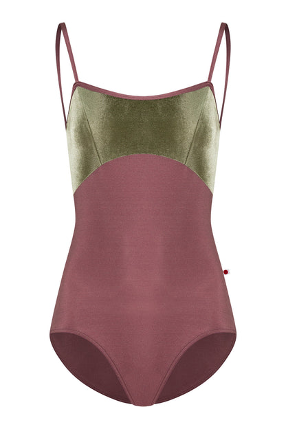 Denise leotard in N-Phoenix body & trim color with V-Safari top color