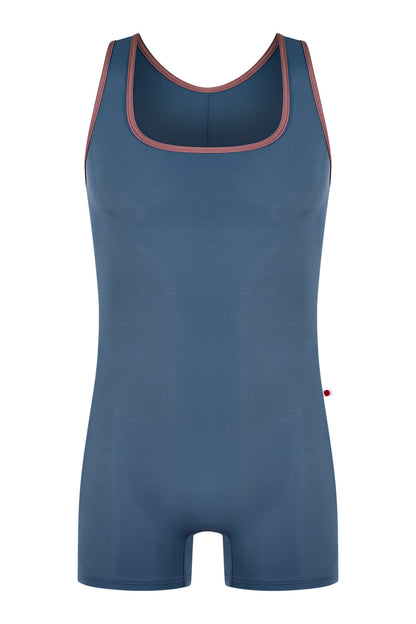 Jahn Semi-Unitard in T-Storm body color with N-Phoenix trim color