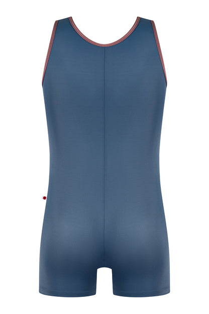 Jahn Semi-Unitard in T-Storm body color with N-Phoenix trim color