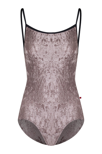 Tamara leotard in CV-Phantom body color with N-Black trim color