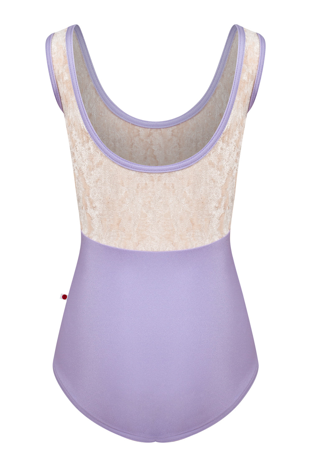 Kids Anna Duo leotard in N-Poem body & trim color and CV-Misty Roes top color
