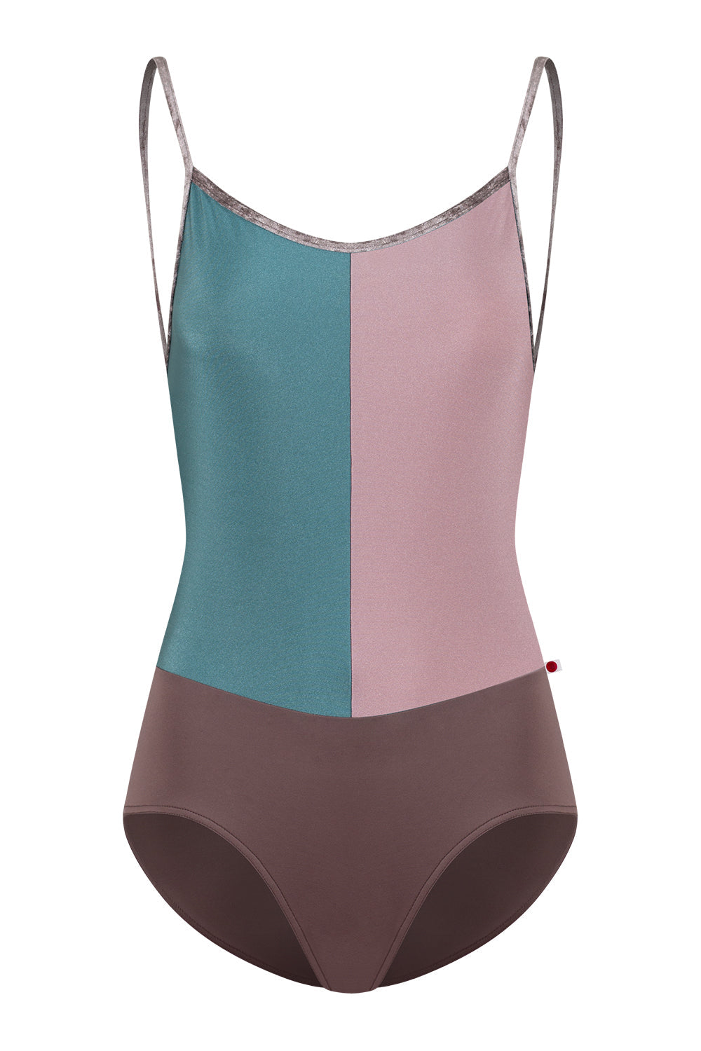 Kayoko leotard in T-Phantom body color with N-Frost top right color, N-Magic top left color and CV-Phantom trim color