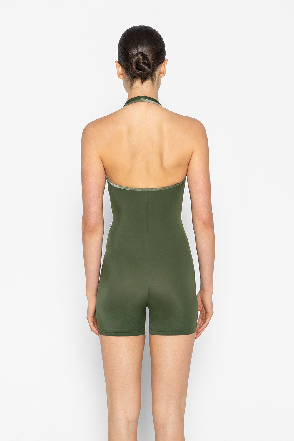 Jaione Semi-Unitard in T-Jungle body color with V-Safari trim color