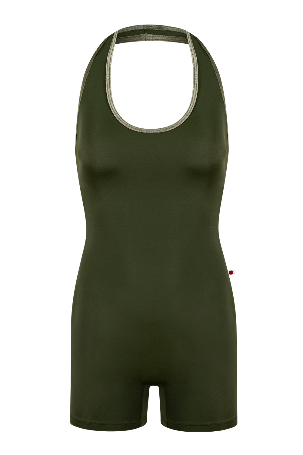 Jaione Semi-Unitard in T-Jungle body color with V-Safari trim color