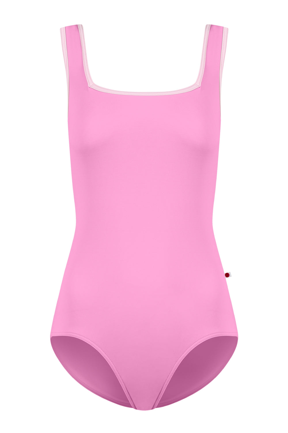 Kids Marieke leotard in T-Aurora body color with T-Rose trim color