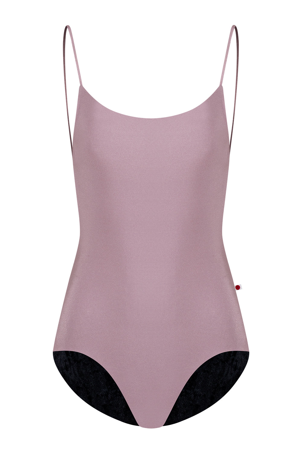 Romy leotard in CV-Black Body color with N-Magic inner pannel and N-Magic trim color