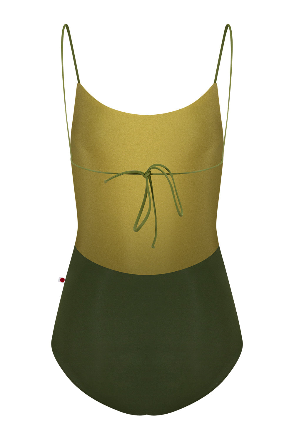 Romy leotard in T-Jungle Body color with N-Cricket inner pannel and T-Eden trim color