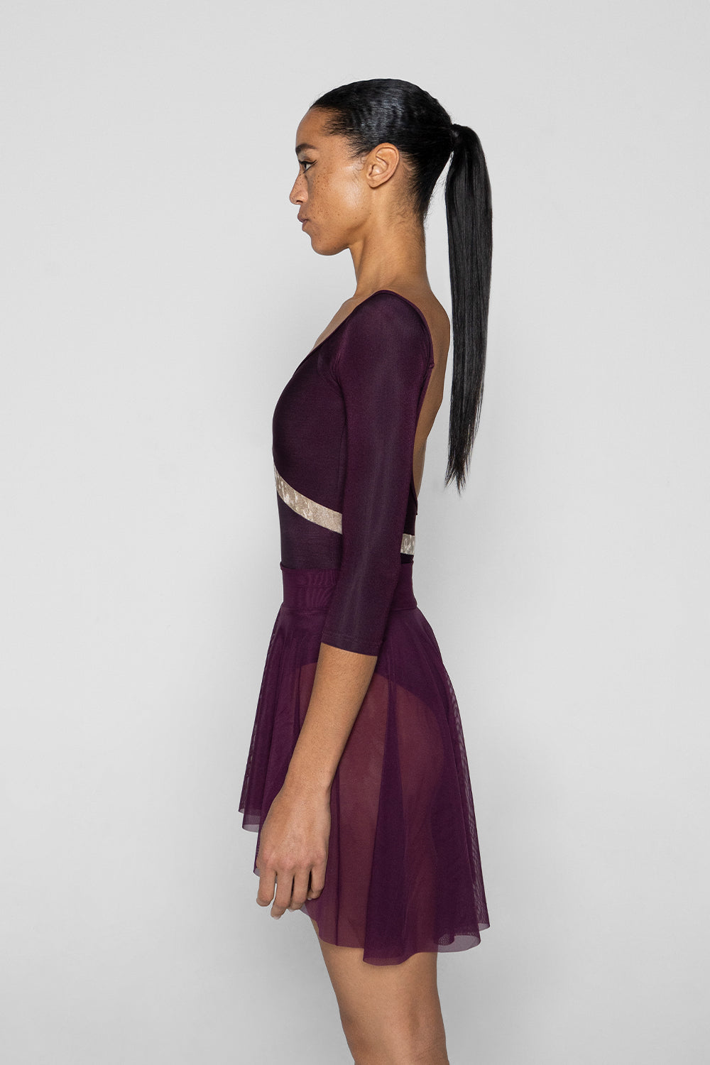 Claire skirt in Mesh Opera