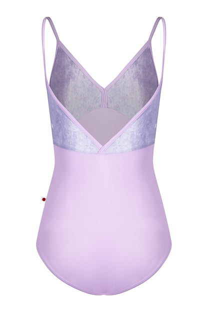 Kids Daria leotard in T-Ribbon body color with CV-Angelic trim color