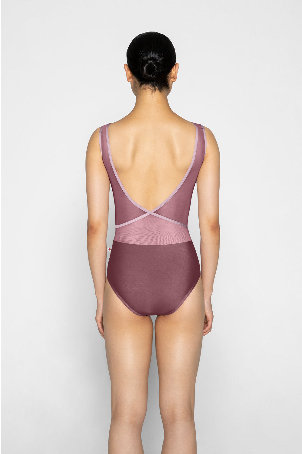 Masha leotard in N-Phoenix body color with Mesh Sonata top color and N-Magic trim color