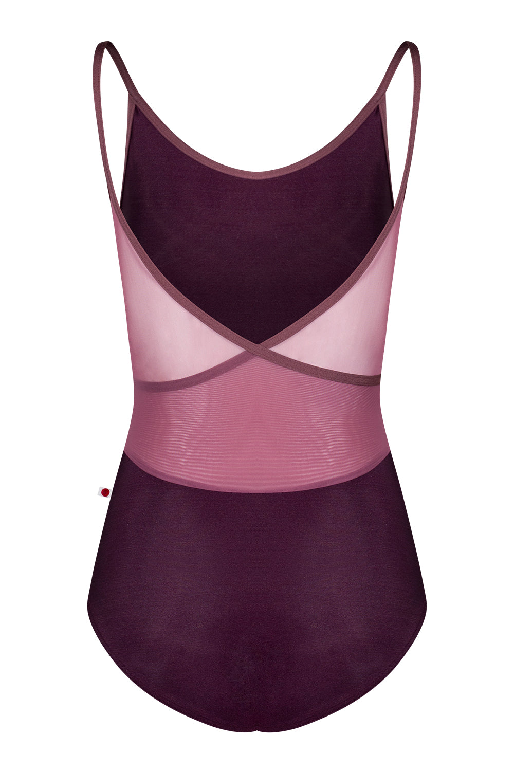Fiona leotard in N-Opera body color with Mesh Sonata top color and N-Phoenix trim color