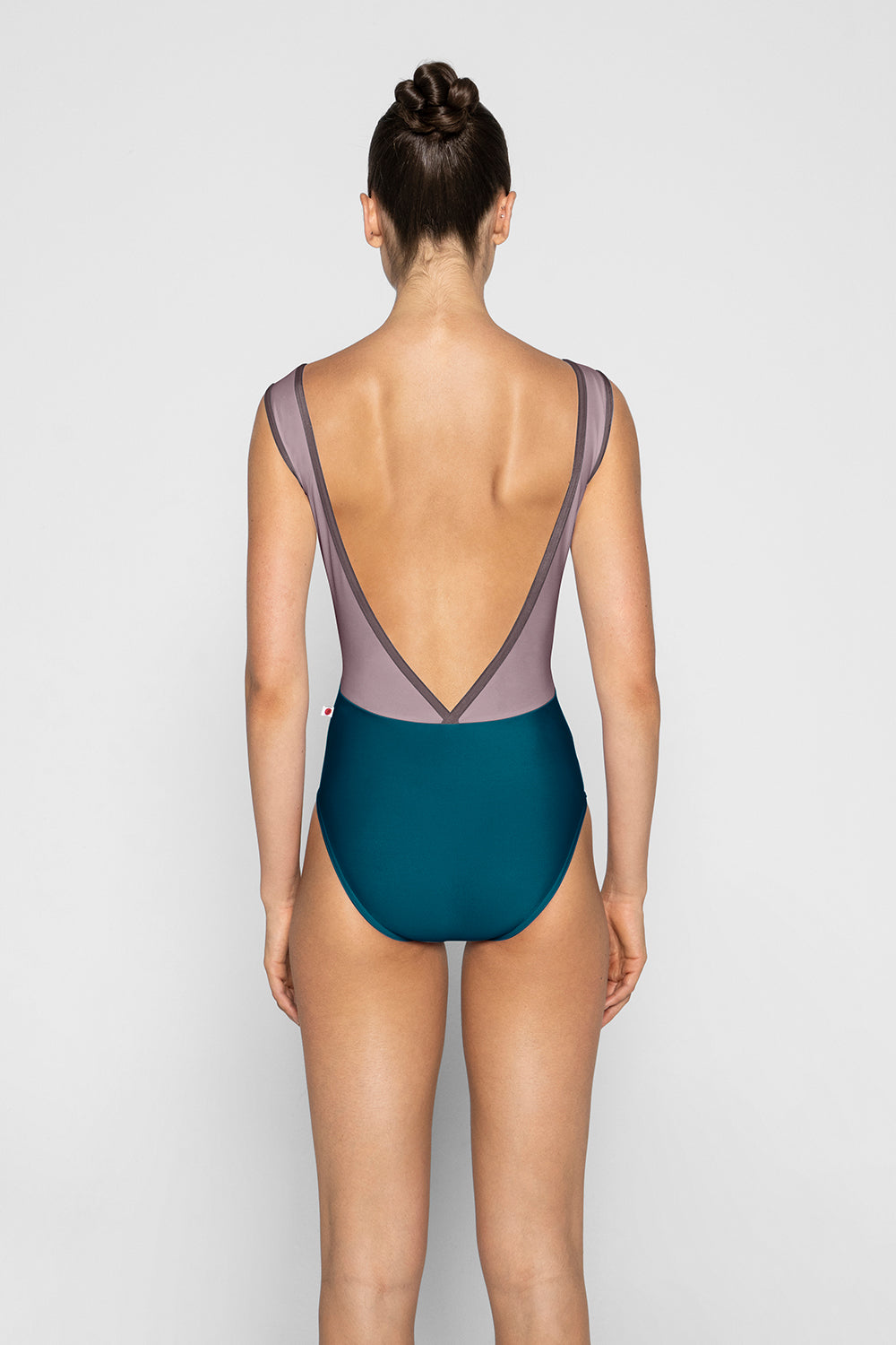 Gina leotard in T-Zenith body color with Mesh Phantom top color and T-Phantom trim color