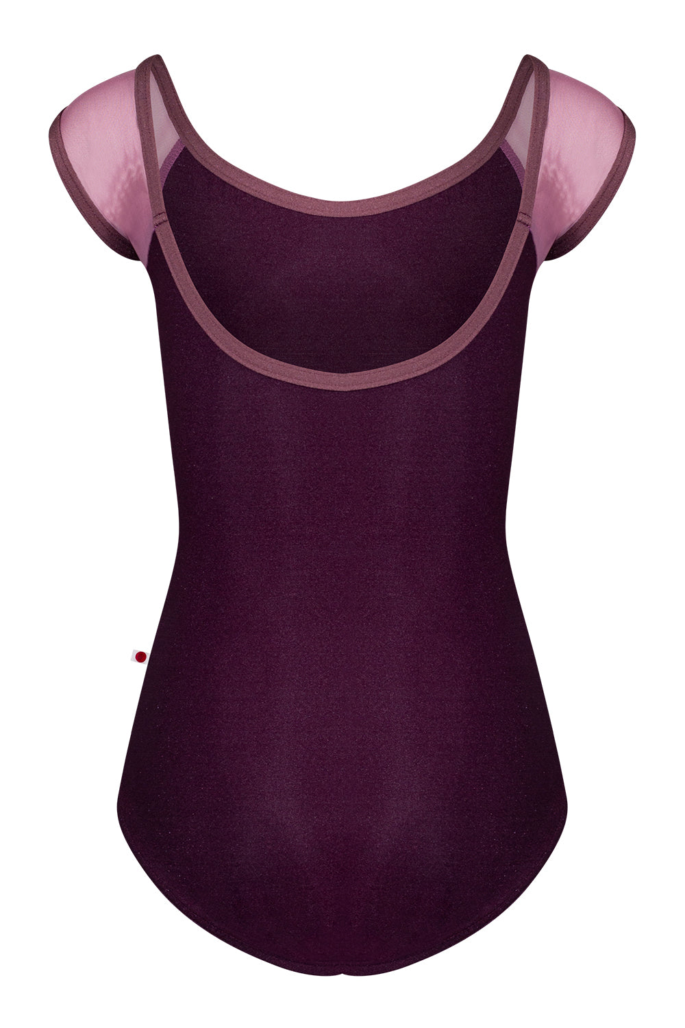 Kids Wendy leotard in N-Opera body color with Mesh Sonata top color and N-Phoenix trim color