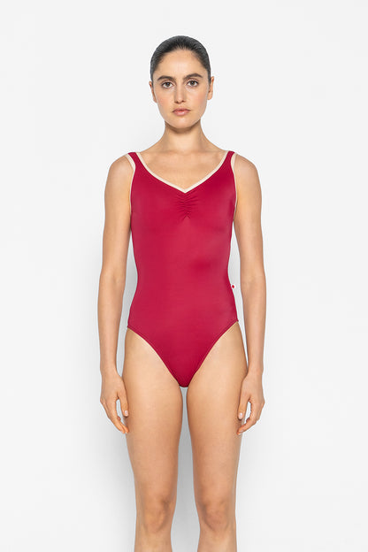 Tiffany leotard in T-Babylon body color with N-Base trim color