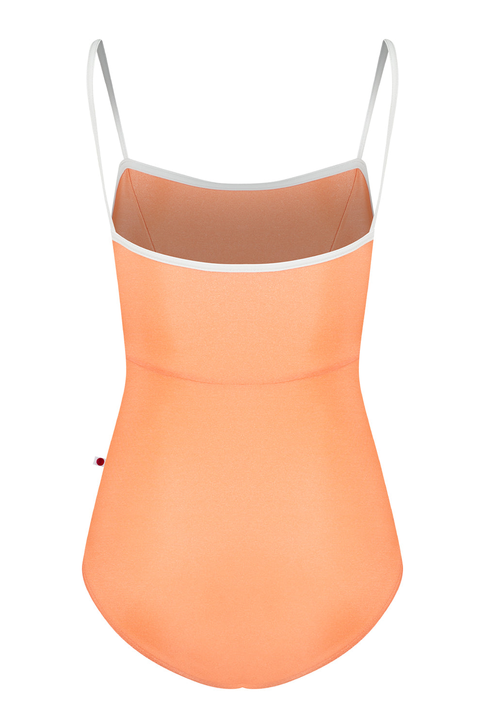 Denise leotard in N-Sorbet body & top color with T-White trim color