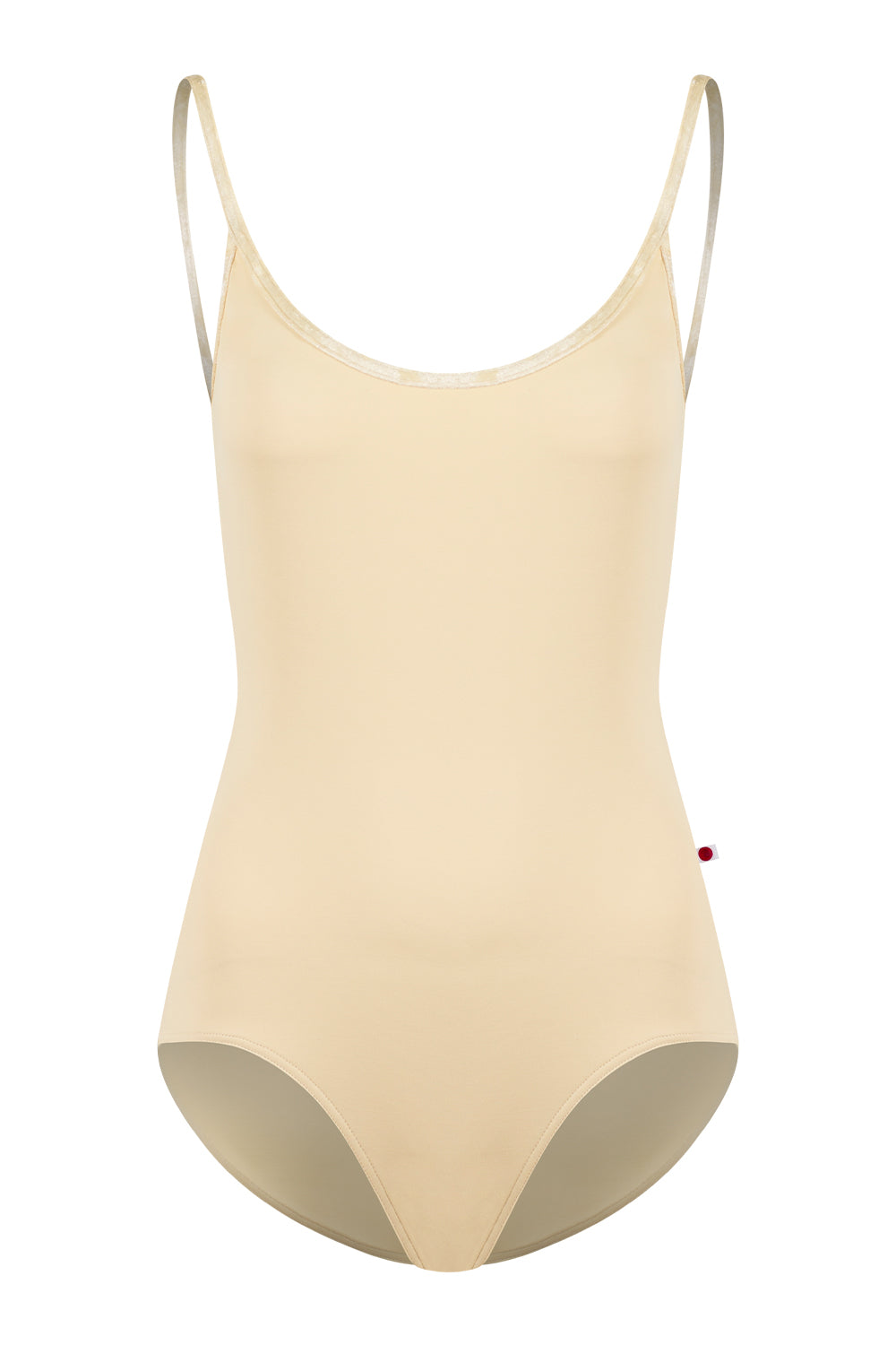 Fiona leotard in T-Vanilla body color with Mesh Vanilla top color and CV-Vanilla trim color