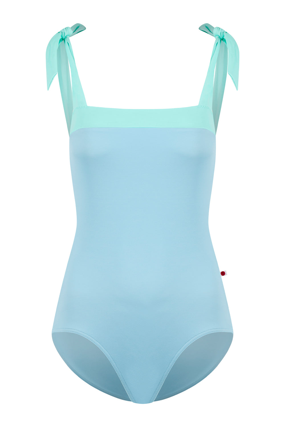 Mimi leotard in T-Pool body color with T-Frozen top color