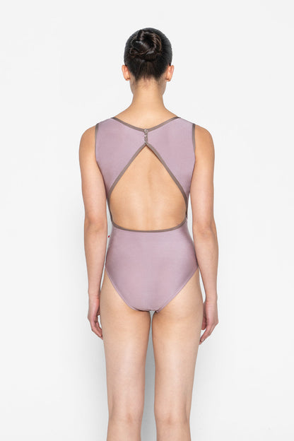 Larissa leotard in N-Magic body color with N-Star trim color