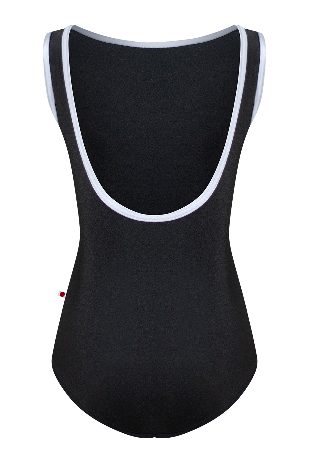 Kids Sofiane leotard in N-Black body color with V-Serenade trim color