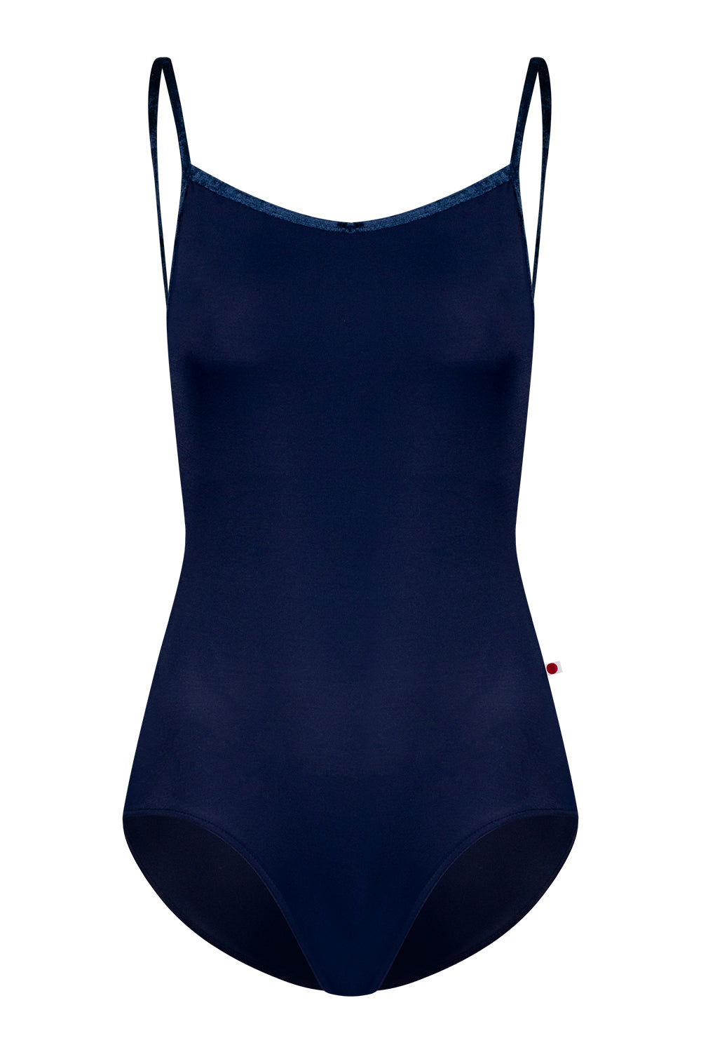 Daniela leotard in T-Cosmo body color with CV-Dark Blue trim color